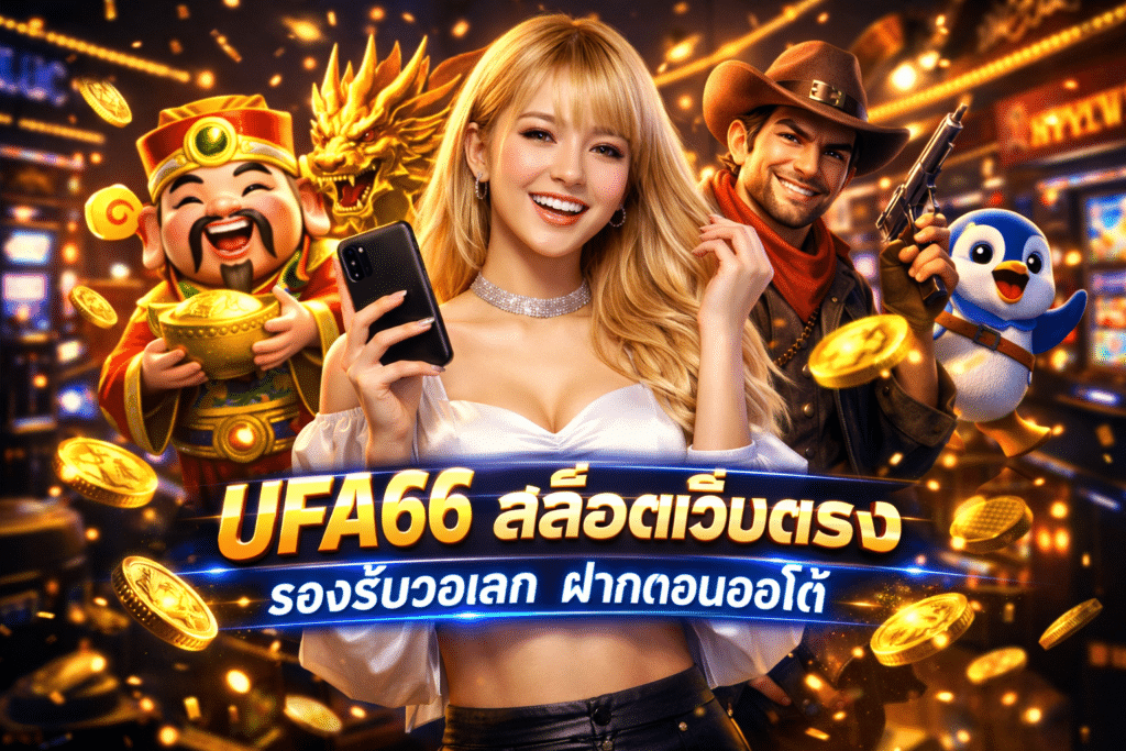 UFA66 สล็อตเว็บตรง รองรับวอเลท ฝากถอนออโต้