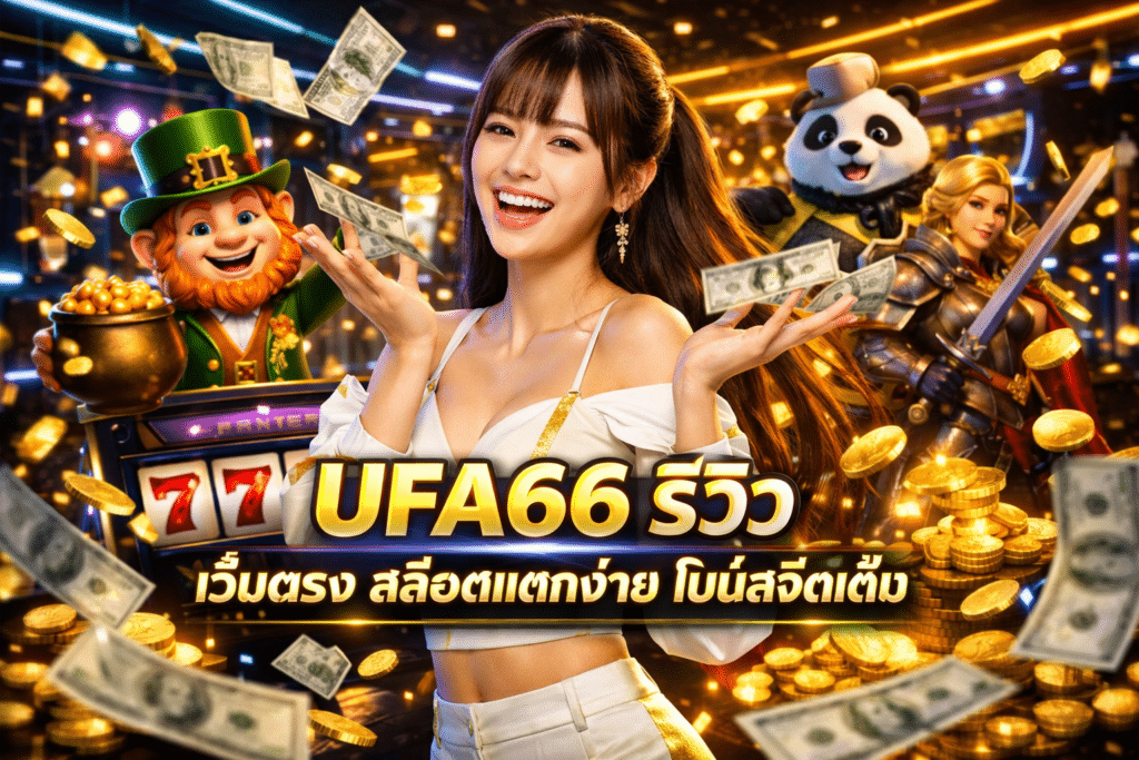 UFA66 รีวิว เว็บตรง สล็อตแตกง่าย โบนัสจัดเต็ม